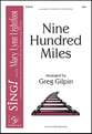 Nine Hundred Miles SAB choral sheet music cover